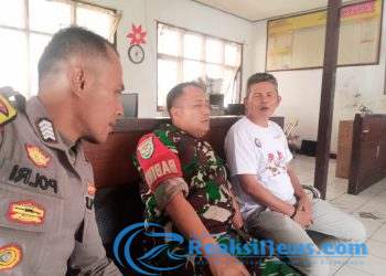 Sinergitas TNI-Polri,Bhabinkamtibmas dan Babinsa Melaksanakan Sambang