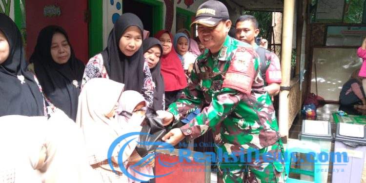 Dapur Umum MBG ke Dua di Warungkiara Resmi di Buka, Ini Pesan Danramil 2203/Warungkiara