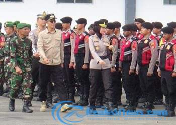 Apel Gelar Pasukan Operasi Ketupat Lodaya 2025 Kota Sukabumi