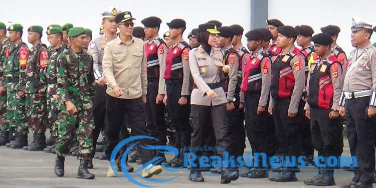 Apel Gelar Pasukan Operasi Ketupat Lodaya 2025 Kota Sukabumi