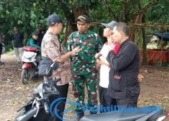 Danramil 2203/Warungkiara Kapten Inf Agus Rahman Giat Komsos Bantargadung Bareng Tokoh Masyarakat Bantargadung