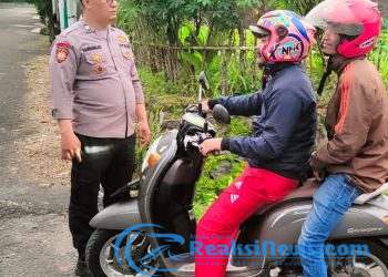 Antisipasi Pencurian Polsek Baros Laksanakan Patroli Rumah Kosong Warga Saat Mudik