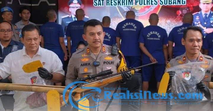 Sat Reskrim Polres Subang Ungkap Kasus Pengeroyokan yang Berujung Kematian