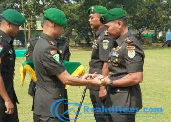 Sertijab Danyonif 310/KK, Bupati Sukabumi Minta Sinergitas dan Kolaborasi Tetap Terjaga