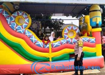 Polsek Baros Tingkatkan Pengamanan di Tempat Wisata dengan Kegiatan Patroli