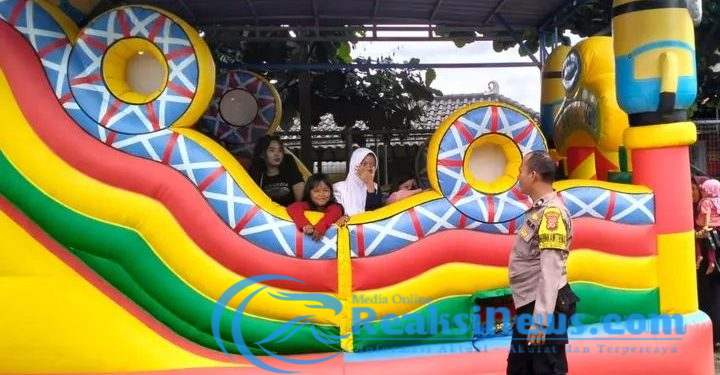 Polsek Baros Tingkatkan Pengamanan di Tempat Wisata dengan Kegiatan Patroli