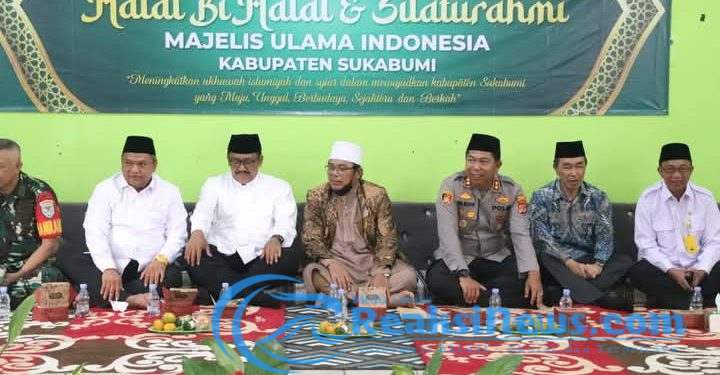 Halal Bihalal MUI Kab Sukabumi, Bupati Ajak Kuatkan Sinergitas Wujudkan Sukabumi Mubarakah