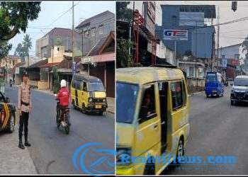 Anggota Polsek Lembursitu Selalu Hadir di Tengah – tengah Masyarakat Pengaturan Gatur pagi