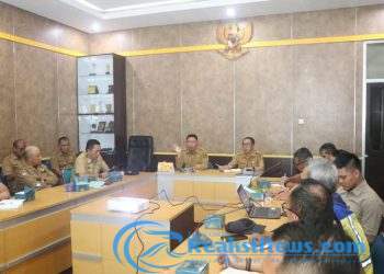 Rakor Normalisasi Sungai, Wabup Kerjasama Lintas Sektor Antisipasi Banjir