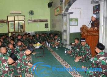 Penuh Syukur dan Kebersamaan, Yonif 321/GT Gelar Doa Bersama HUT ke-75