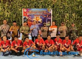 Peringati HUT Ke – 64 Divif 2 Kostrad Tahun 2025, Danyonkes 2 Kostrad Resmikan Tournament Volley Ball Se – Kecamatan Karangploso