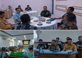 Dandim 0607/Kota Sukabumi ikutin Rakornis TMMD ke-124, di Makorem 061/Sk