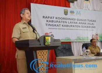 Rakor Gugus Tugas KLA, Sekda Minta Semua Bersinergi Wujudkan Kabupaten Layak Anak