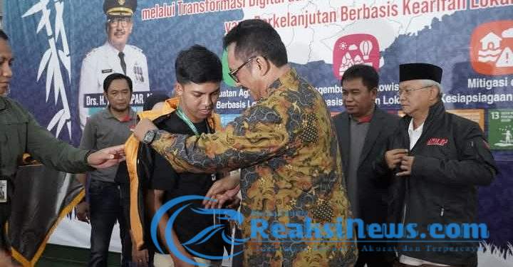 Lepas Peserta KKN UNLIP, Bupati Aktualisasi Keilmuan Pada Persoalan Nyata Masyarakat