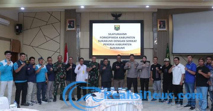 Bupati Bersilaturahmi dengan Serikat Buruh, Bangun Komunikasi Terbuka Bahas Isu Strategis