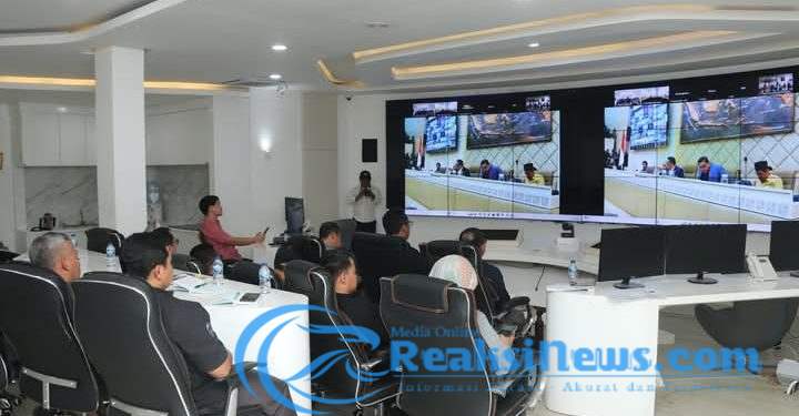 Bupati Sukabumi bersama Forkopimda Ikuti Raker dan RDP Perkuat Koordinasi Pusat Daerah