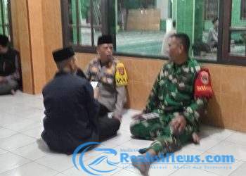 Danramil 2203/Warungkiara Kapten Inf Agus Rahman Giat Komsos Bersama Forkopimcam