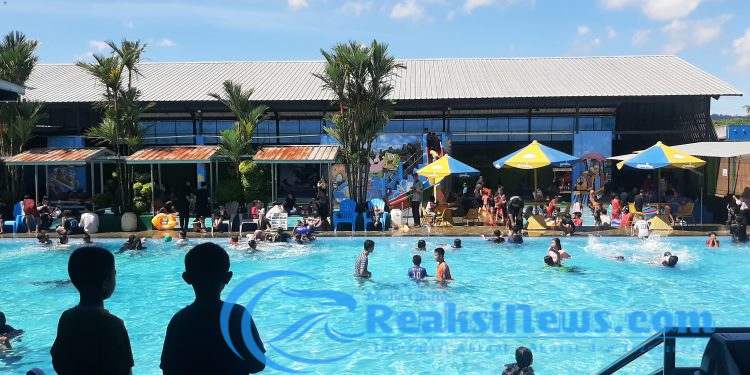 Patroli Obyek Wisata, Polsek Lembursitu Lakukan Pengamanan Obyek Wisata Libur Idul Fitri