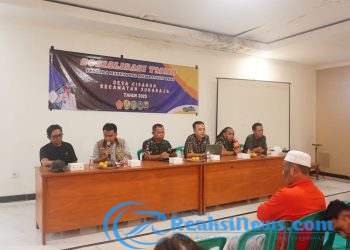 Kodim 0607/Kota Sukabumi Sosialisasikan program TMMD di Desa Cisarua