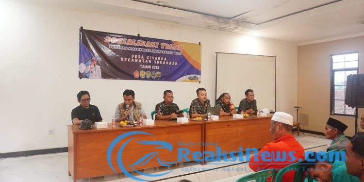 Kodim 0607/Kota Sukabumi Sosialisasikan program TMMD di Desa Cisarua