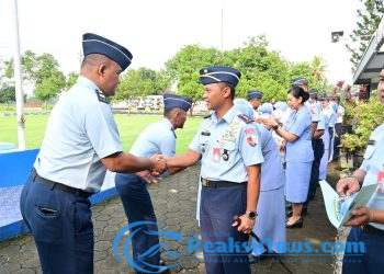 Jalin Silaturahmi dan Saling Memaafkan, Lanud Jenderal Besar Soedirman Gelar Halal Bihalal Dalam Rangka Hari Raya Idul Fitri 1446 H