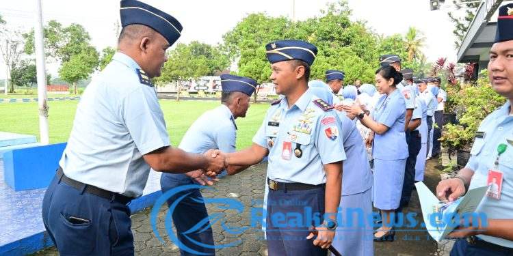 Jalin Silaturahmi dan Saling Memaafkan, Lanud Jenderal Besar Soedirman Gelar Halal Bihalal Dalam Rangka Hari Raya Idul Fitri 1446 H