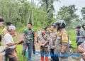 Tim Gabungan Lakukan Pencarian Korban Hanyut Di Sungai Leuwi Curug Desa Bojonggaling, Camat : Korban Belum Ditemukan