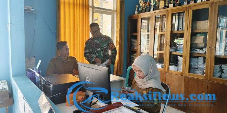 Serka Didik Haryanto Babinsa Sirnajaya Koramil 2203/Warungkiara Laksanakan Puldatater