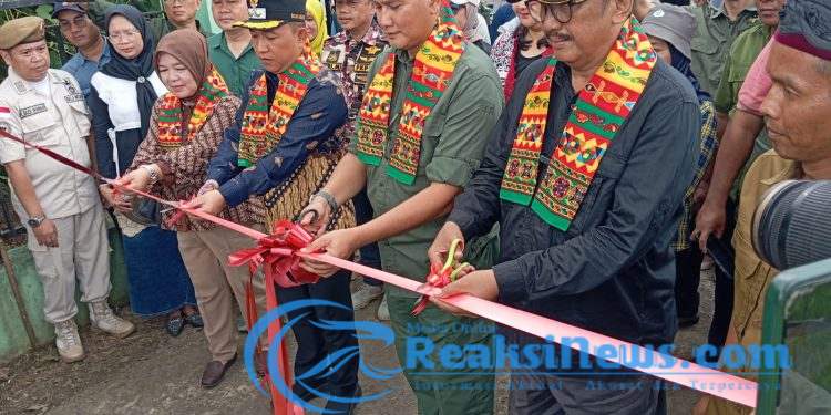 Dandim 0607/Kota Sukabumi Dampingi Kunjungan Pangkogabwilhan I di Desa Sasagaran Sukabumi