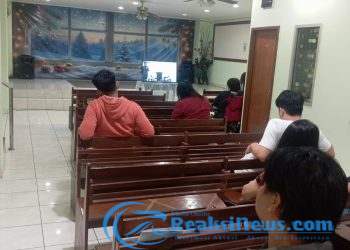 Polsek Lembursitu Patroli ke Gereja Jaga Keamanan Warga Beribadah