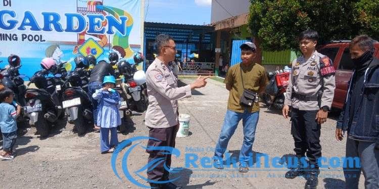 Wujudkan Keamanan Personil Polsek Lembursitu Ini Tingkat Patroli Ke Tempat Objek Wisata