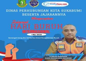 Kadis Dishub Kota Sukabumi H.Imran Wardhani, Ucapkan Selamat Hari Buruh Internasional Tahun 2025