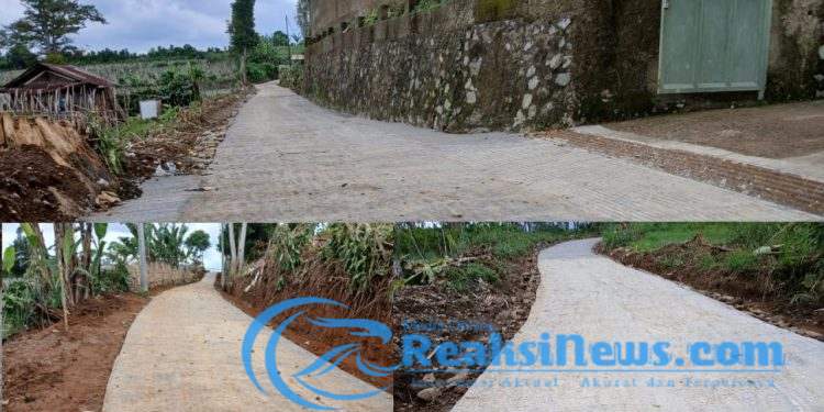 Satgas TMMD ke-124 Kodim 0607/Kota Sukabumi Rampungkan Pengecoran Jalan