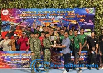 Turnamen Voli Yonkes 2 Kostrad Cetak Juara dan Bakat Muda