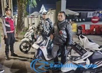 Ops, Pekat Lodaya 2025 Polsek Baros Tingkatkan Patroli Malam Antisipasi Geng Motor dan Kejahatan Jalanan
