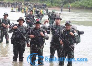 Denpom Divif 3 Kostrad Gelar Hanmars Bersama, Tumbuhkan Jiwa Korsa dan Fisik yang Prima