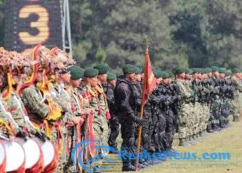 Letkol Inf Ribut Yodo Apriantono, S.M. Resmi Jabat Danyonif 330 Kostrad