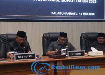 Rapat Paripurna DPRD Kabupaten Sukabumi, Dihadiri Wabup Andreas