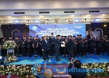 Pelantikan DPD Partai NasDem Kabupaten Purwakarta, Meneguhkan Komitmen Politik yang Bermartabat dan Progresif