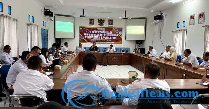 Rakor PPID dan SP4N Lapor: Tegaskan Untuk Satukan Persepsi, Tingkatkan Pelayanan Informasi Publik