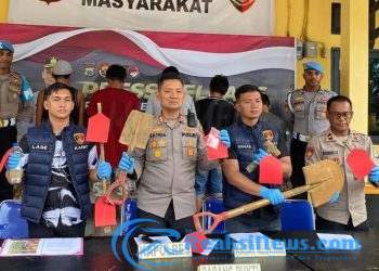 Polisi Berhasil Mengungkap Kasus Praktik Penambangan Emas Tanpa Izin