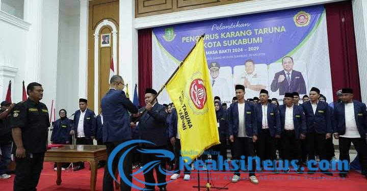 Resmi Dilantik, Pengurus Karang Taruna Kota Sukabumi 2024–2029