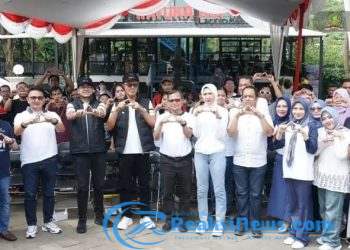 Ketua DPRD Kota Sukabumi, Hadiri Peringatan May Day 2025, Dukungan Semangat Untuk Buruh dan Harapan Peningkatan Kesejahteraan Masyarakat