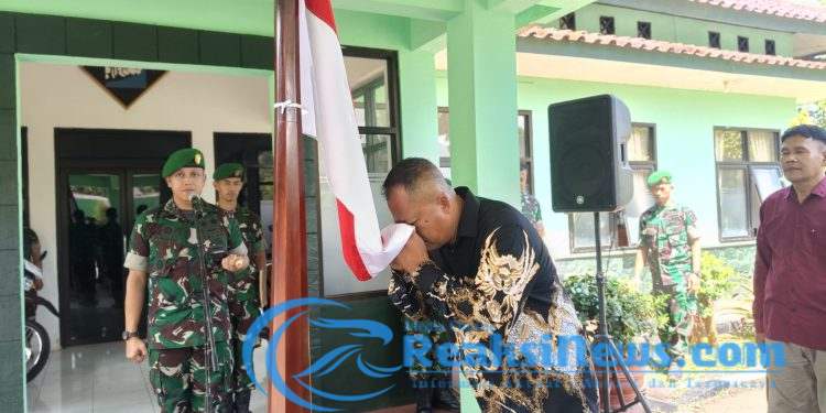 Haru dan Khidmat Pelepasan Kasdim dan Purnawirawan Kodim 0622/Kabupaten Sukabumi