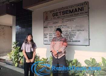 Minggu Kasih, Polsek Lembursitu Berikan Pengamanan Ibadah Kebaktian Minggu