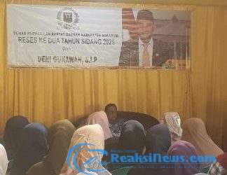 Reses ke Dua Tahun Sidang 2025, Anggota DPRD Kabupaten Sukabumi H.Deni Gunawan dari Fraksi Partai Golkar, Dengarkan Aspirasi Warga