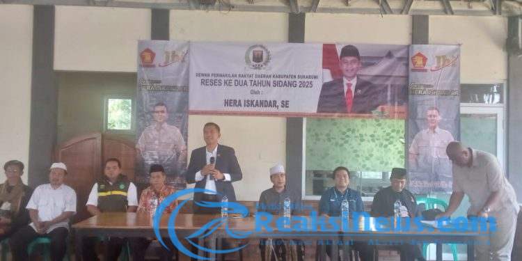 Komisi III DPRD Kabupaten Sukabumi, Hera Iskandar,SE Gelar Reses Ke 2 Tahun Sidang 2025, Serap Aspirasi Warga Cijalingan