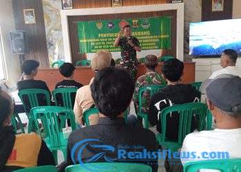 Penyuluhan Wawasan Kebangsaan Dalam TMMD ke 124 di Desa Cisarua