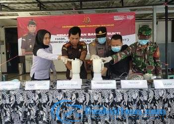 Barang Bukti Narkotika Berhasil di Musnahkan, Kejari Kabupaten Sukabumi Tahun 2025