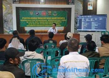 Kegiatan Non Fisik TMMD Ke- 124 Penyuluhan Hukum dan Kamtibmas untuk Masyarakat